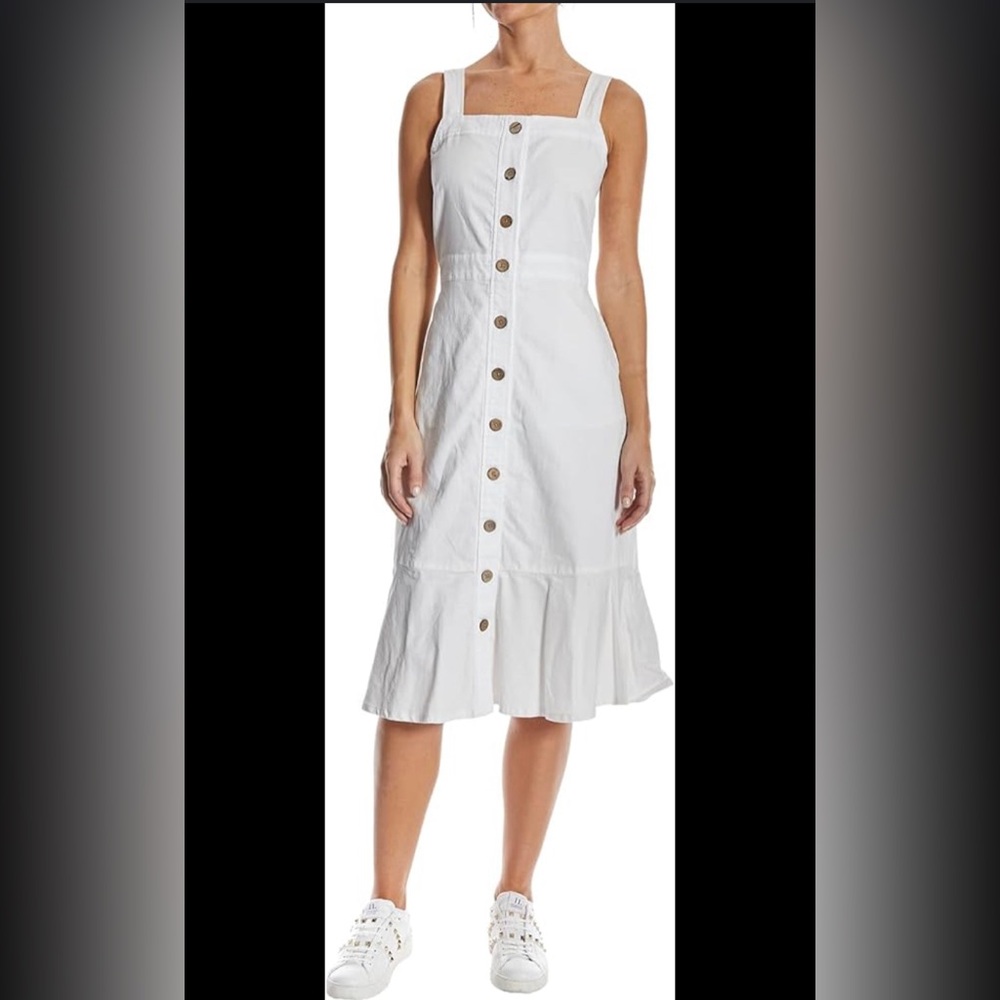 White cotton dress